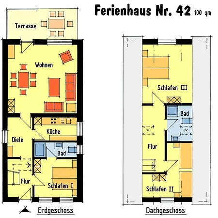 Feriehus Meeresblick 42 *